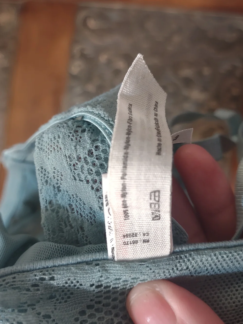 Free People Teal Lace Bralette